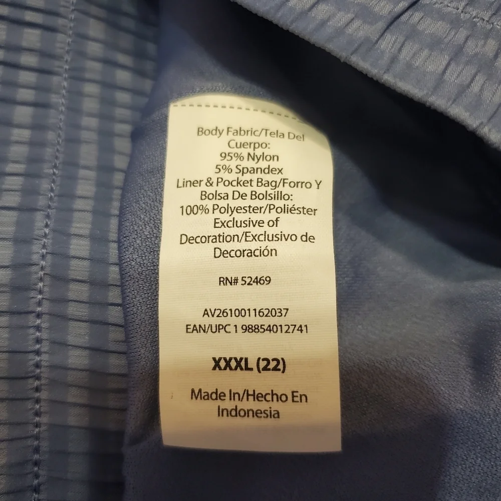 NWT Avia Women's Hybrid Seersucker Athletic Shorts XXXL 22 - Picture 4 of 11